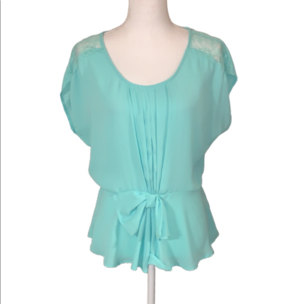 Heart Soul turquoise dress shirt